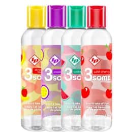 ID 3SOME - חומר סיכה מתחמם ומתלקק ( מגוון טעמים - לבדוק מלאי באופן טלפוני)